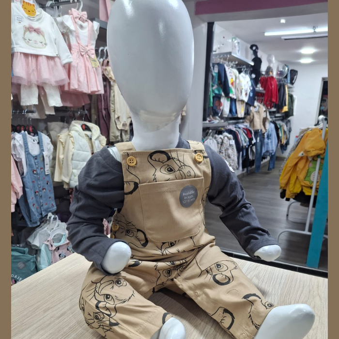 CONJUNTO IMPORTADO OVEROL REY LEÓN