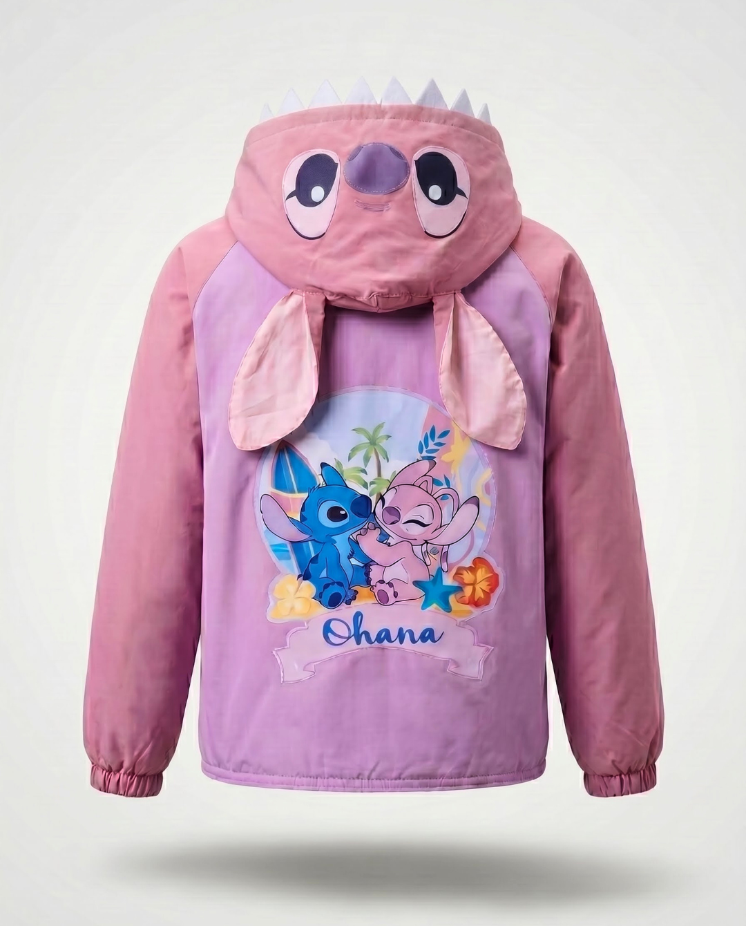 CHAQUETA IMPERMEABLE ANGELA Y STITCH