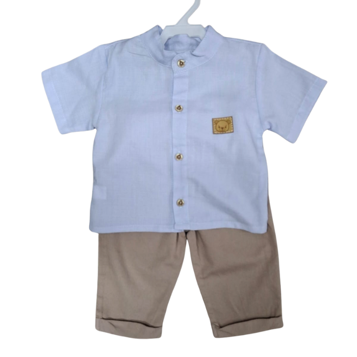 CONJUNTO IMPORTADO 2 PIEZAS PANTALÓN Y CAMISA