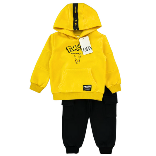 CONJUNTO SUDADERA PICACHU