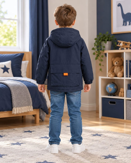 CHAQUETA IMPERMEABLE FIYAT AZUL