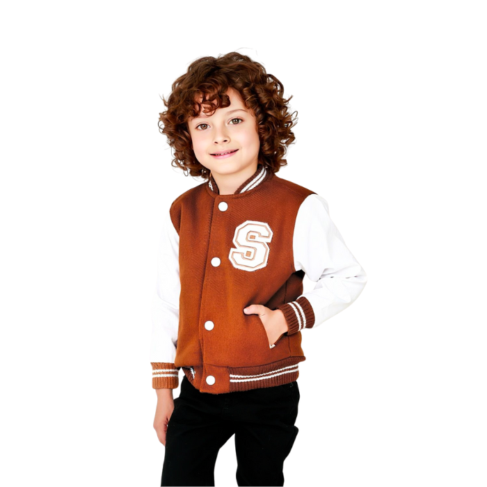 BEISBOLERA CAMEL MANGA CUERO