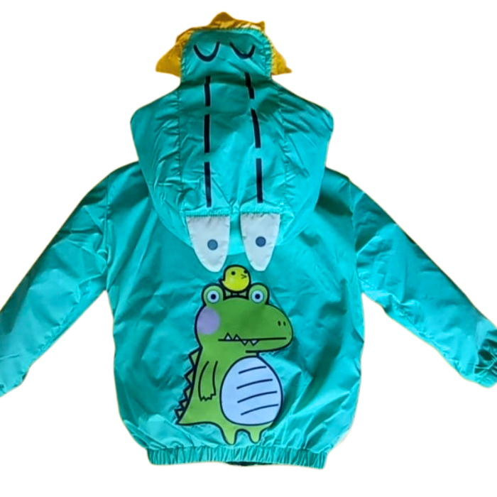 CHAQUETA IMPERMEABLE COCODRILO VERDE
