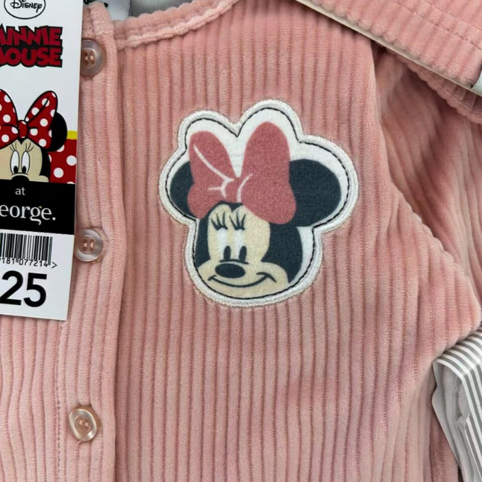 CONJUNTO IMPORTADO MINNIE MOUSE 5 PIEZAS ROSA