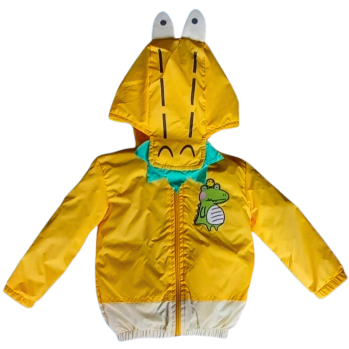 CHAQUETA IMPERMEABLE COCODRILO AMARILLA