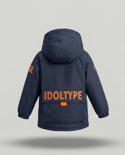 CHAQUETA IMPERMEABLE IDOLTYPE AZUL