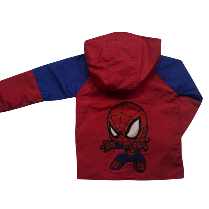 CHAQUETA IMPERMEABLE SPIDERMAN