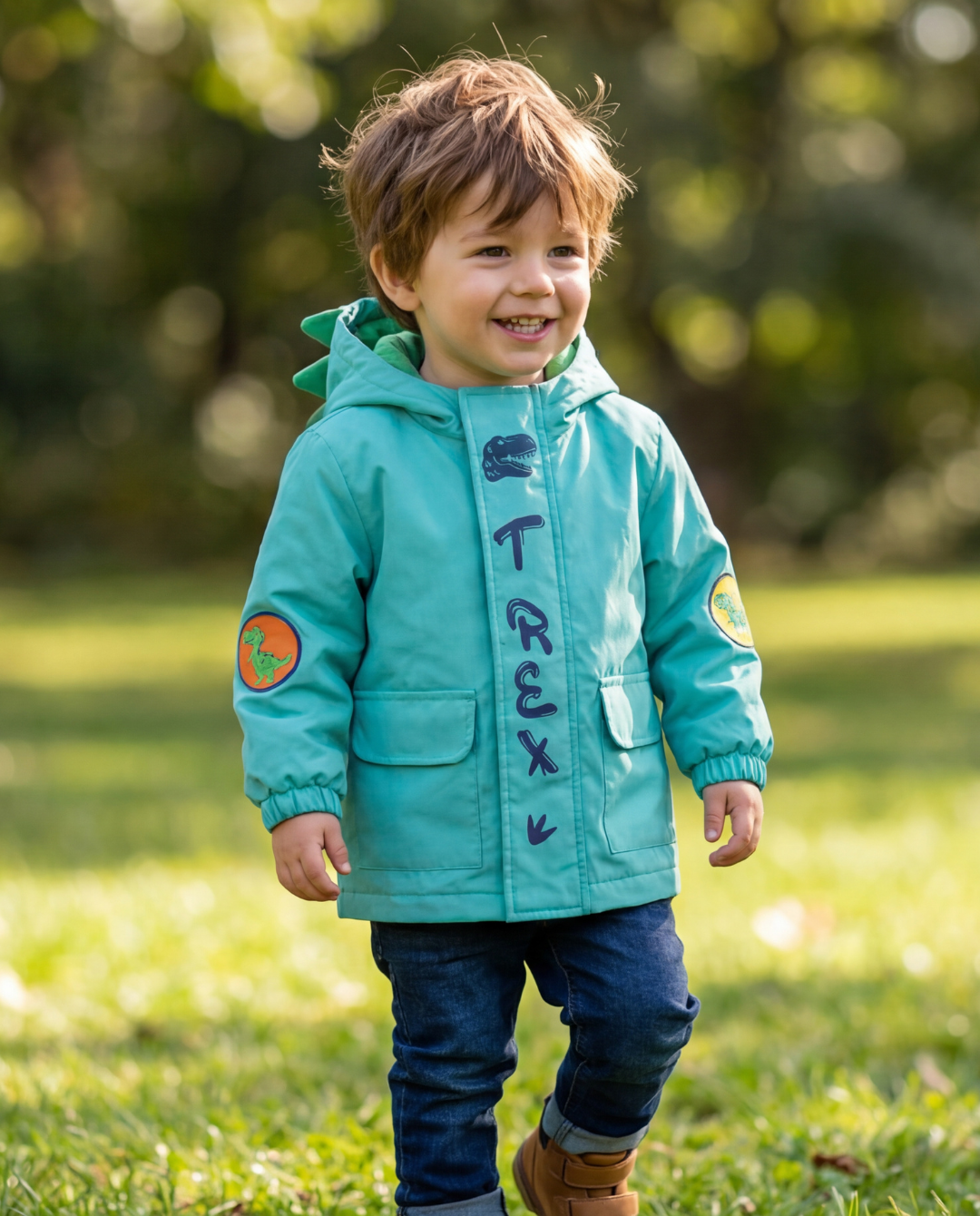 CHAQUETA IMPERMEABLE TREX VERDE