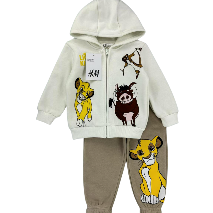 CONJUNTO SUDADERA REY LEON CREMALLERA