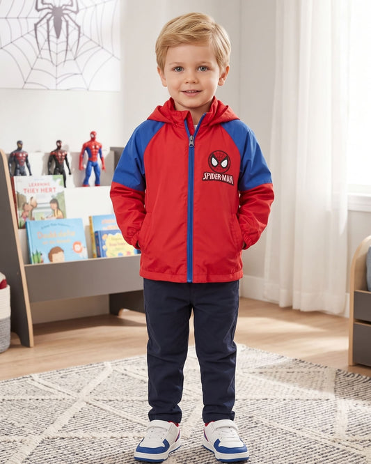 CHAQUETA IMPERMEABLE SPIDERMAN