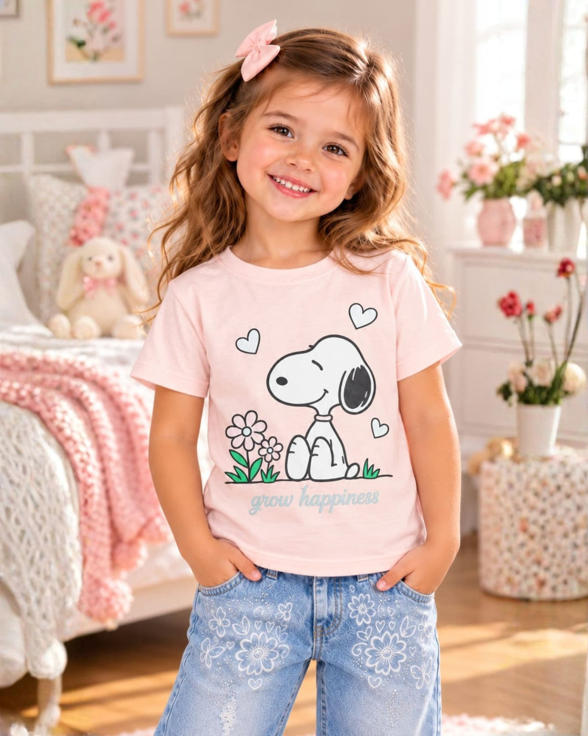 CAMIISETA ALGODON SNOOPY