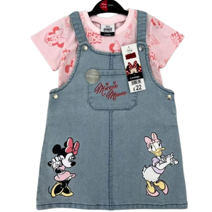 CONJUNTO IMPORTADO MINNIE Y DEISY BRAGA JEAN