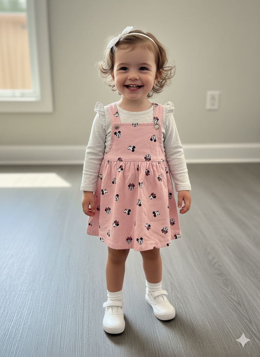 CONJUNTO IMPORTADO 2 PIEZAS BATA MINNIE