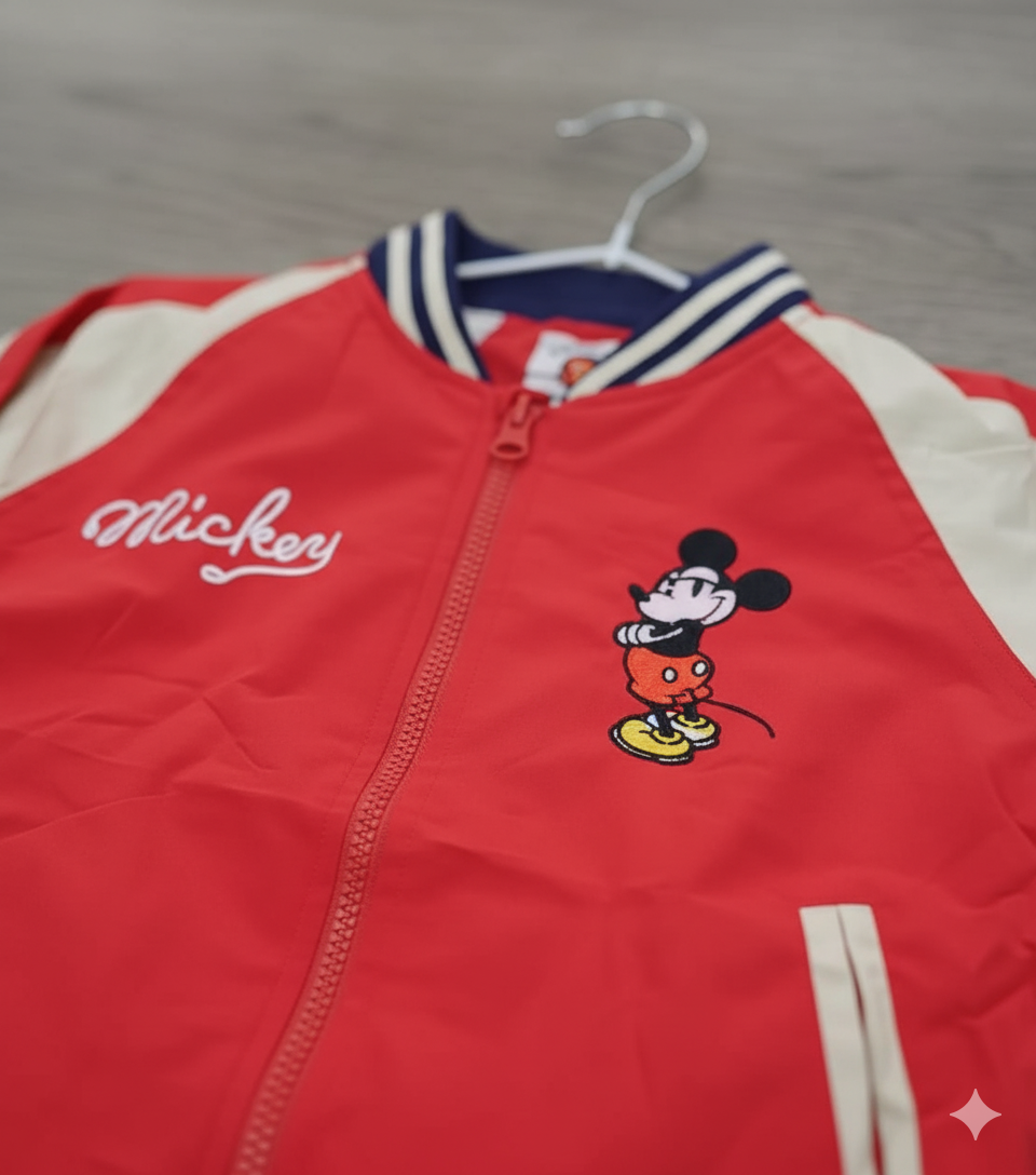 BEISBOLERA MICKEY ROJA