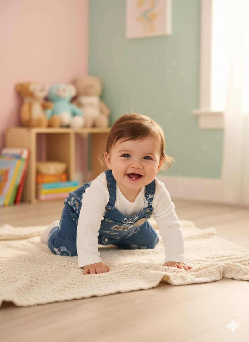 CONJUNTO IMPORTADO OVEROL MICKEY ESTAMPADO