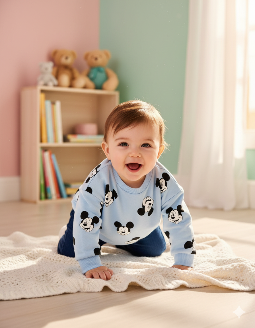 CONJUNTO IMPORTADO MICKEY 2 PIEZAS