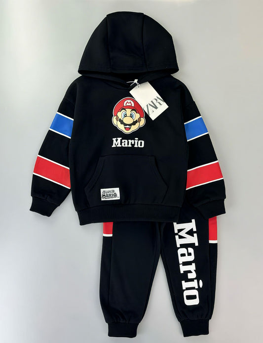 CONJUNTO SUDADERA MARIO NEGRA
