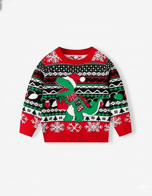 SACO NAVIDEÑO DINO EDICION FESTIVA