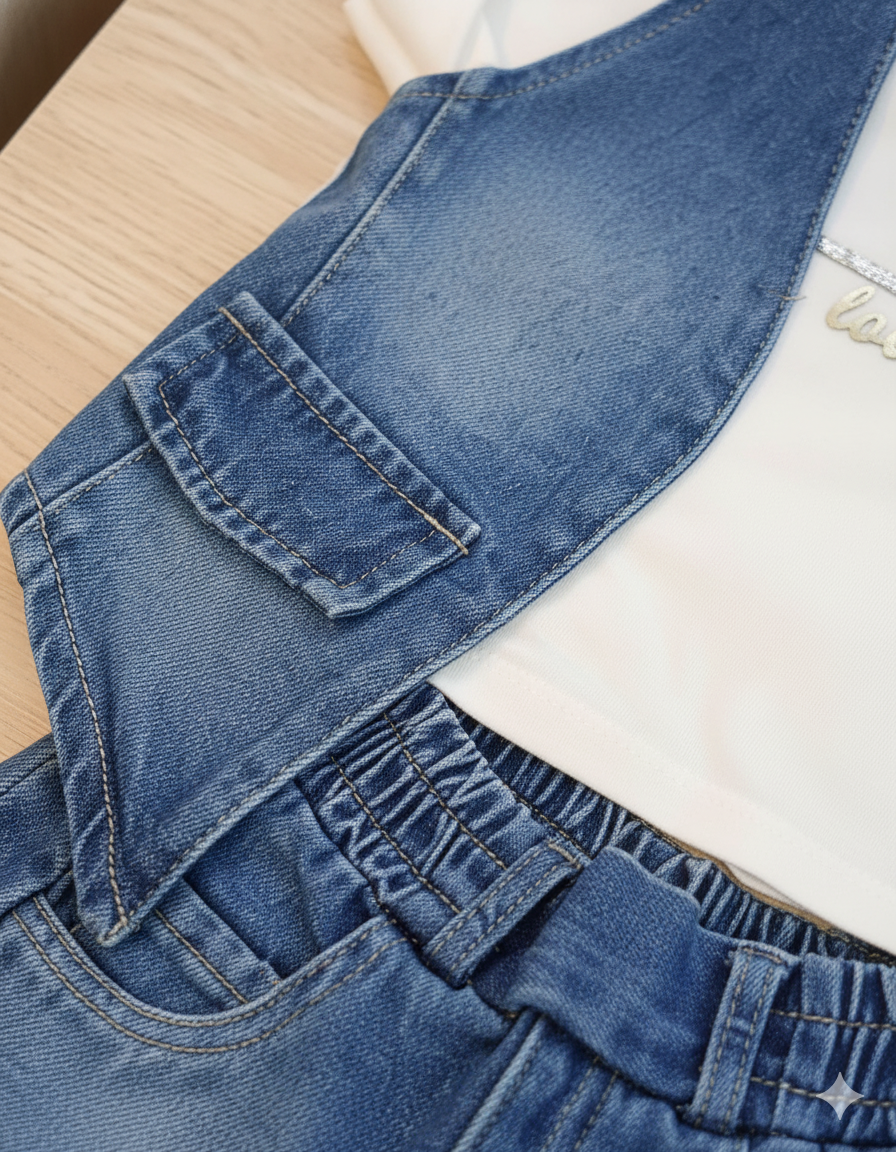 CONJUNTO 3 PIEZAS JEAN CHALECO MEDELLIN