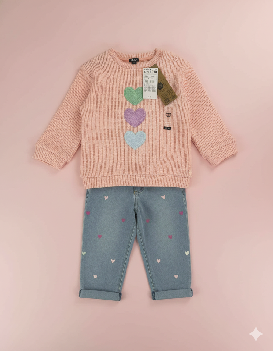 CONJUNTO IMPORTADO BUSO Y JEAN CORAZONES