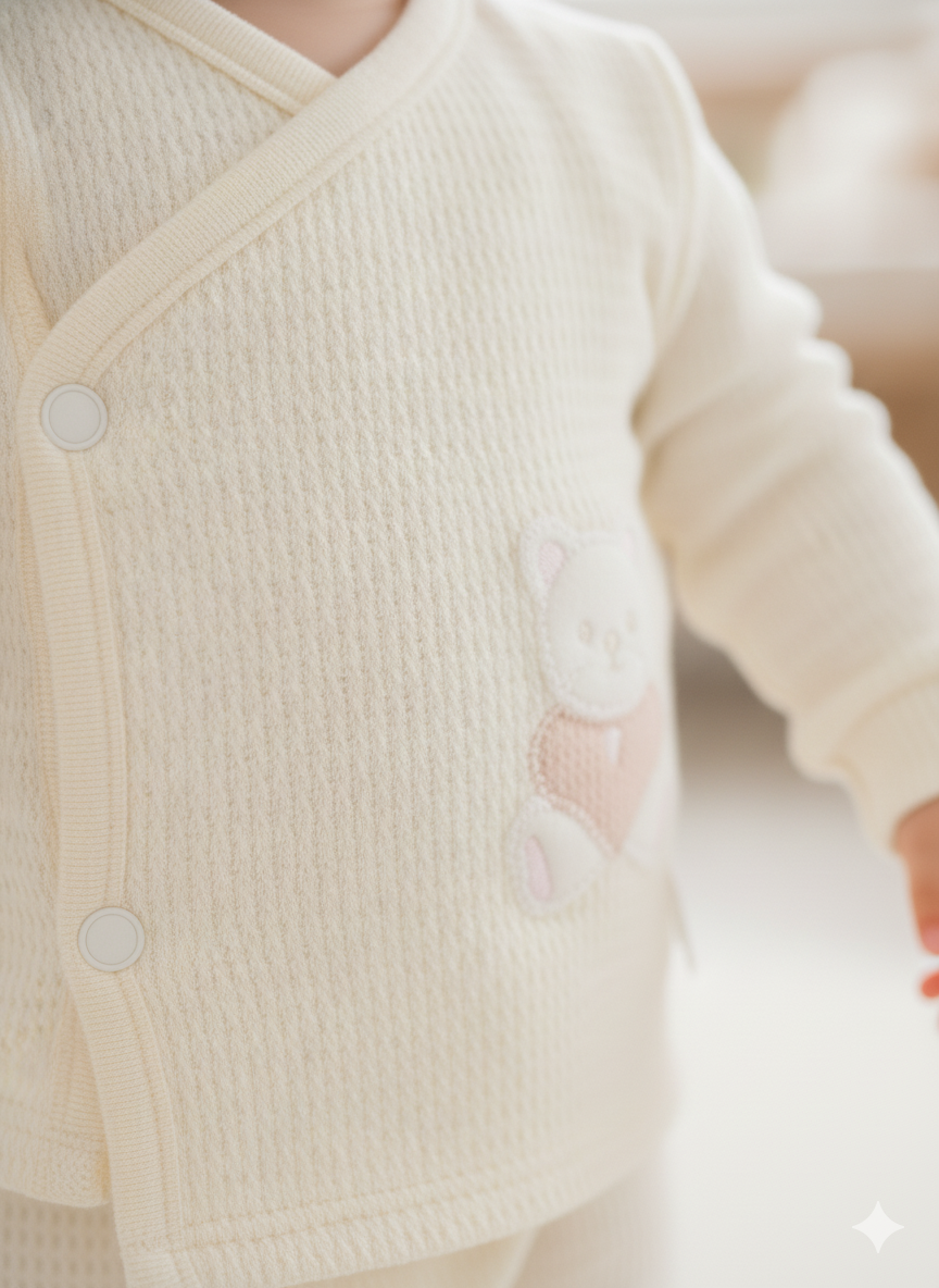 CONJUNTO 2 PIEZAS PIJAMA BODDIE BEIGE