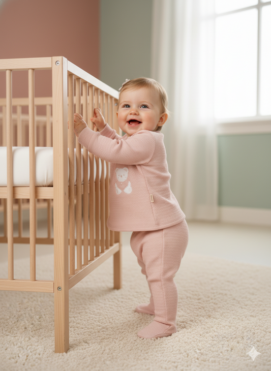 CONJUNTO 2 PIEZAS PIJAMA BODDIE ROSA