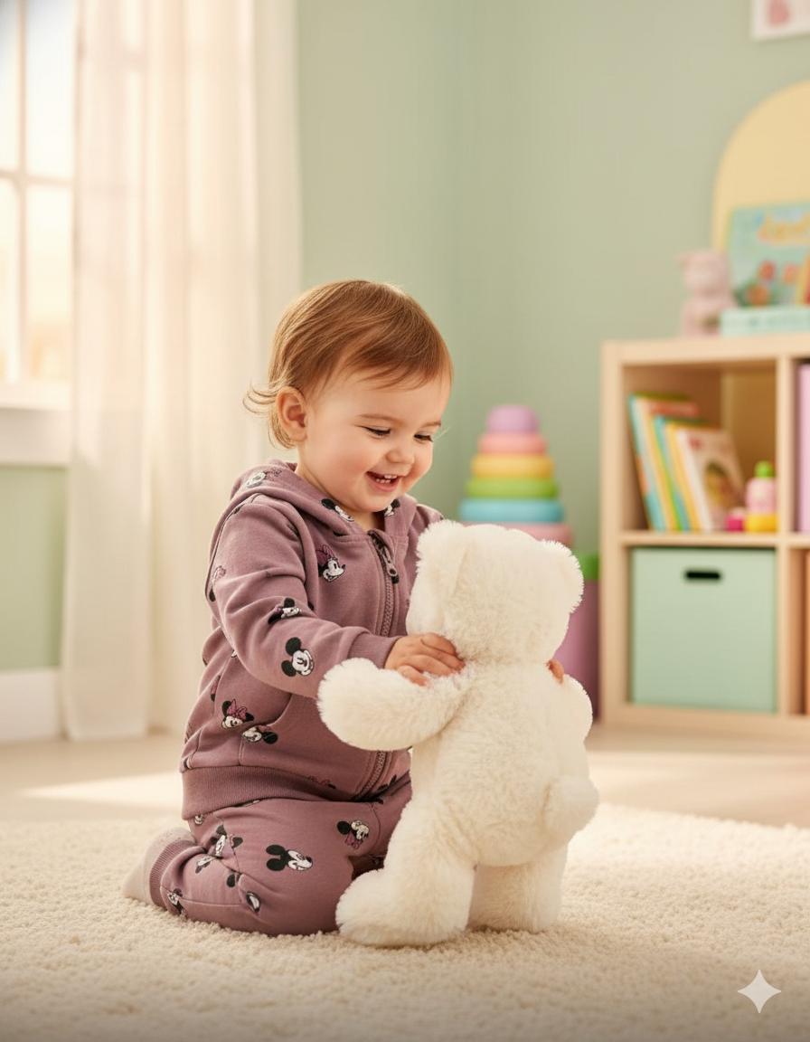 CONJUNTO SUDADERA MINNIE MOUSE MORA