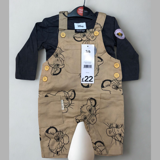 CONJUNTO IMPORTADO OVEROL REY LEÓN