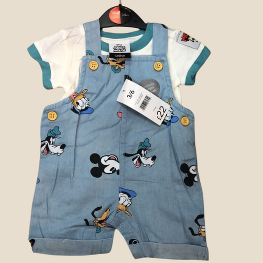 CONJUNTO IMPORTADO CORTO MICKEY MOUSE