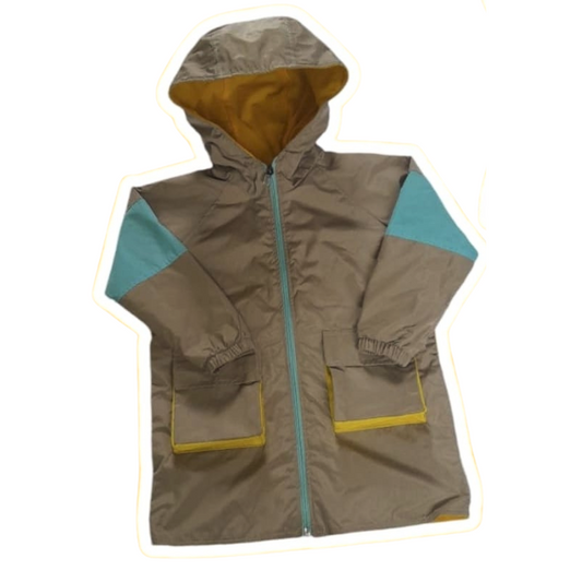 CHAQUETA IMPERMEABLE POWER GIRL CAMEL