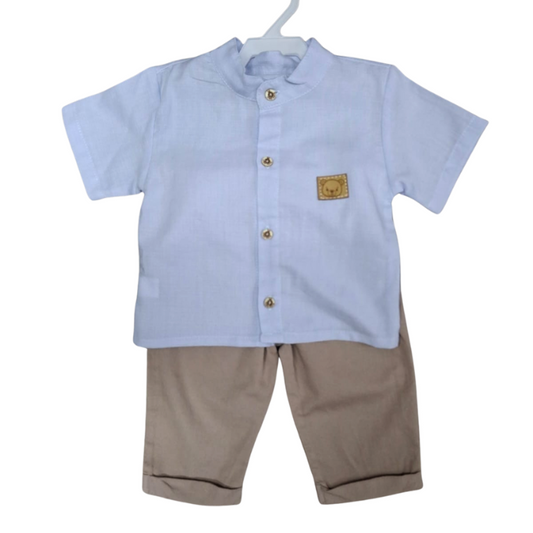 CONJUNTO IMPORTADO 2 PIEZAS PANTALÓN Y CAMISA