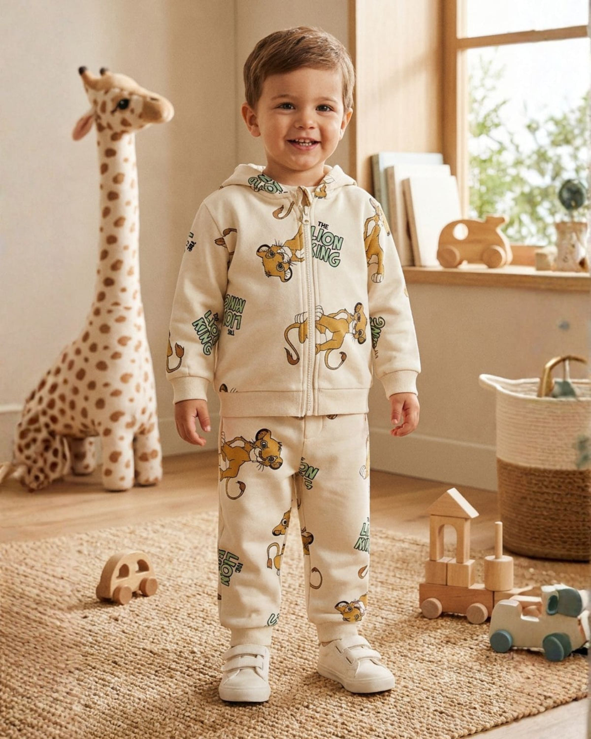 CONJUNTO SUDADERA REY LEON CREMALLERA