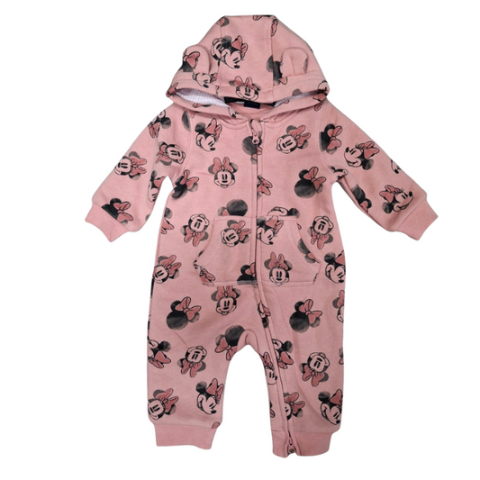 CONJUNTO IMPORTADO MAMELUCO ROSA MINNIE MOUSE
