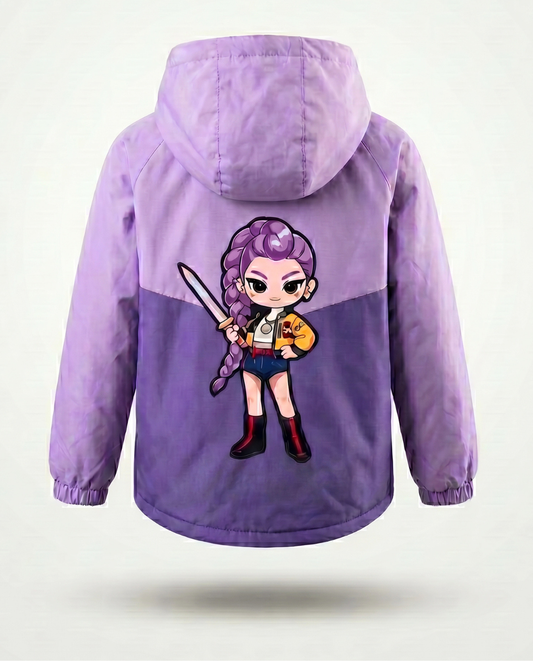 CHAQUETA IMPERMEABLE GUERRERAS KPOP
