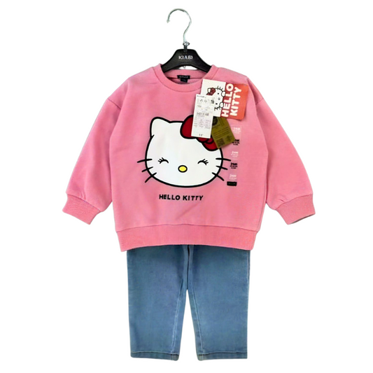 CONJUNTO IMPORTADO HELLO KITTY 2 PIEZAS