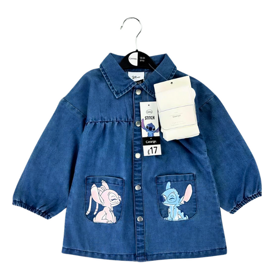 CONJUNTO IMPORTADO VESTIDO + MEDIAS STITCH
