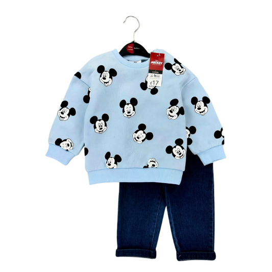 CONJUNTO IMPORTADO MICKEY 2 PIEZAS