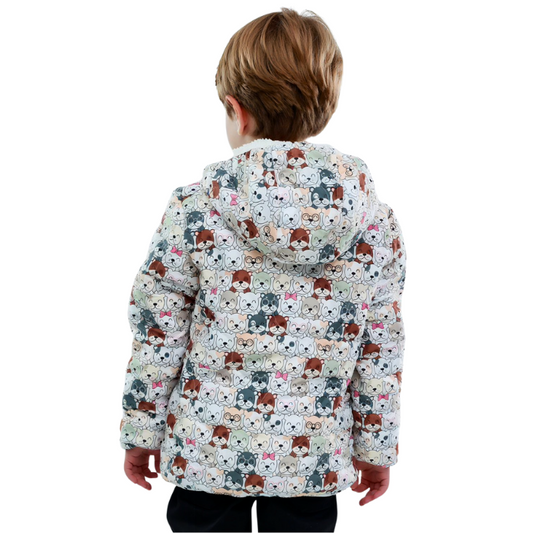 CAZADORA ANIMALITOS PERROS