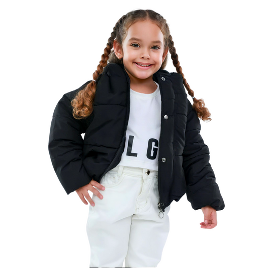 CHAQUETA OVERSIZED CAPOTA NEGRA