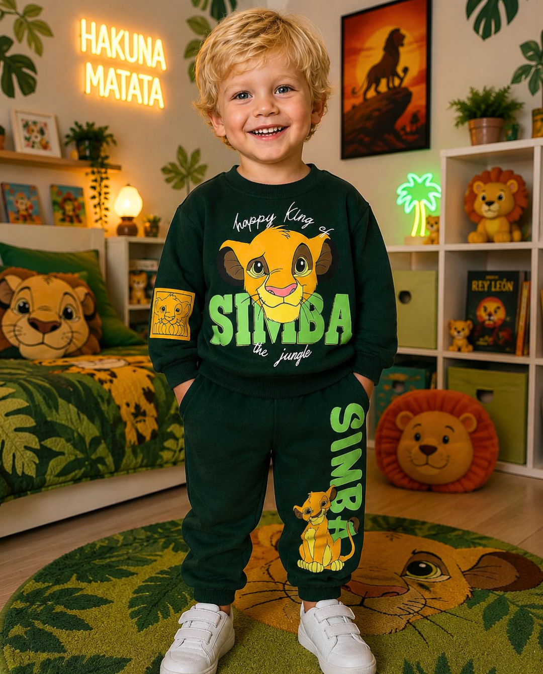 CONJUNTO SUDADERA SIMBA