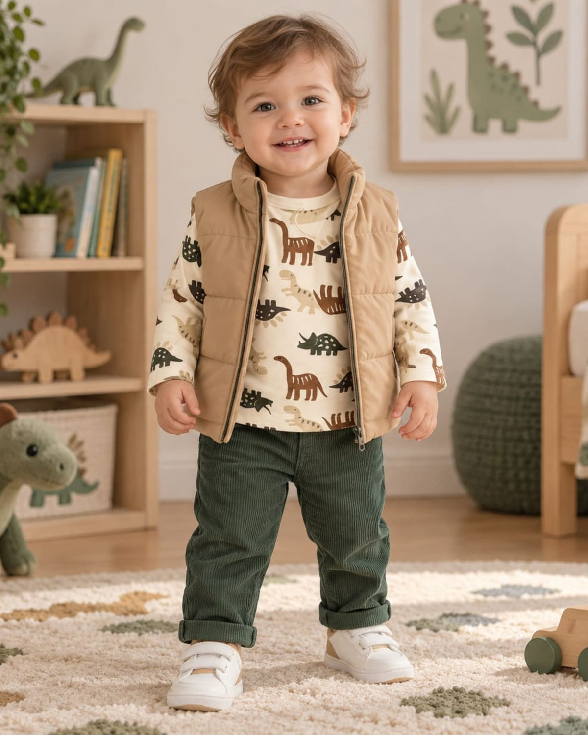 CONJUNTO IMPORTADO DINOSAURIO 3 PIEZAS