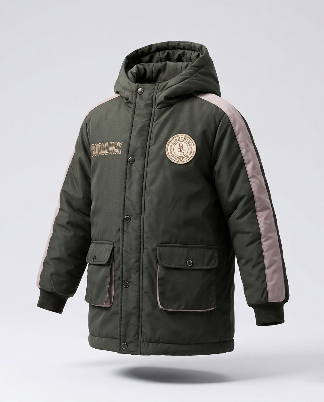 CHAQUETA IMPERMEABLE GOOD LUCK VERDE