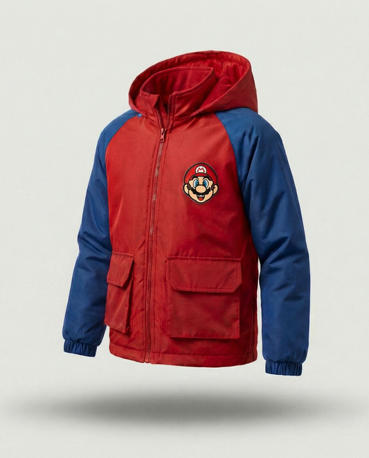 CHAQUETA IMPERMEABLE MARIO BROS