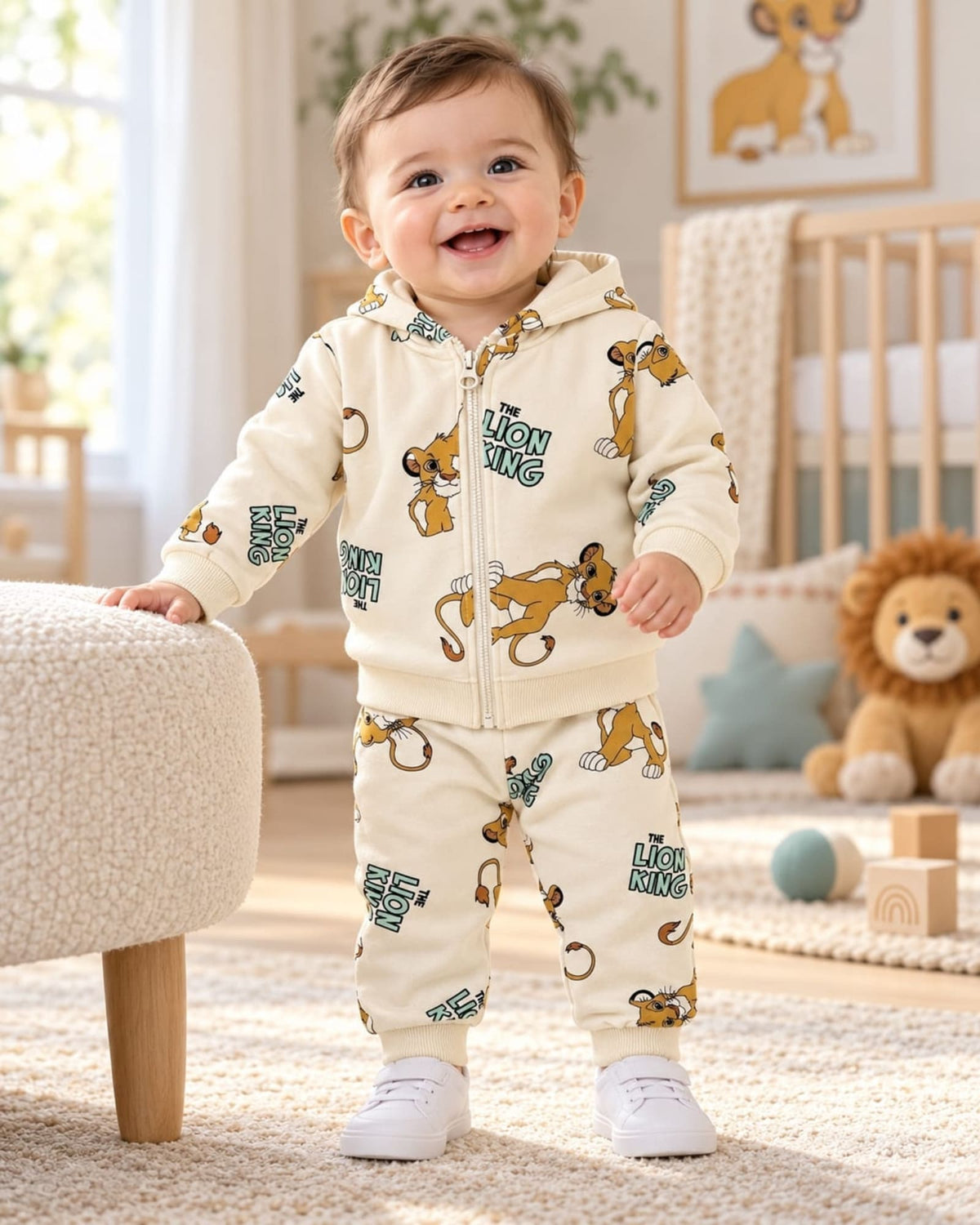 SUDADERA 2 PIEZAS PANTALON Y BUSO SIMBA