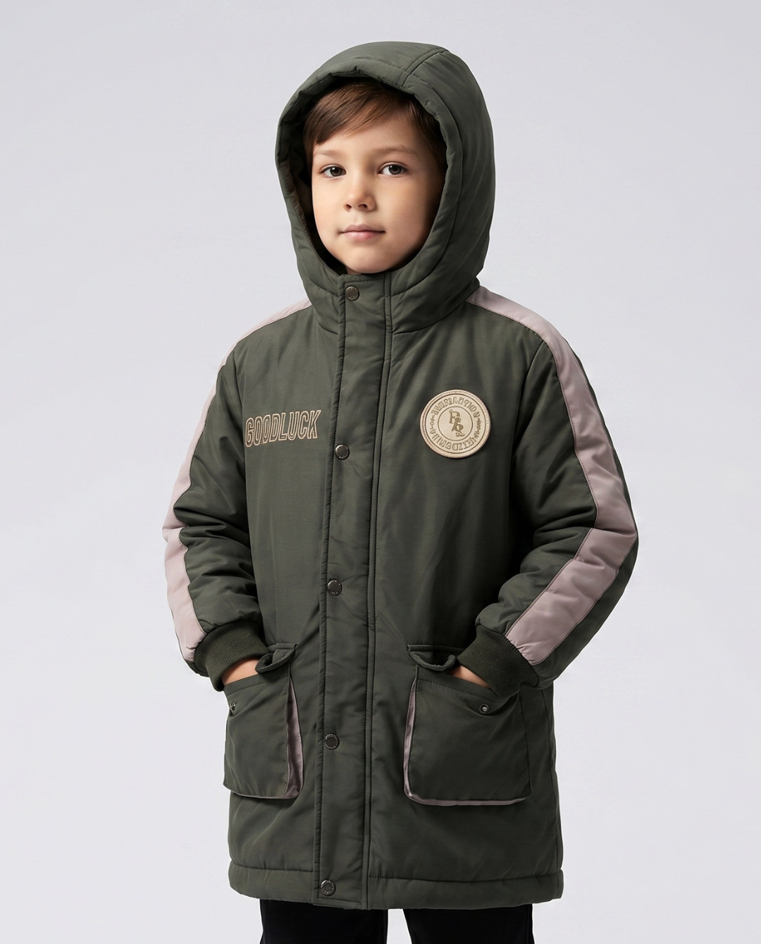 CHAQUETA IMPERMEABLE GOOD LUCK VERDE