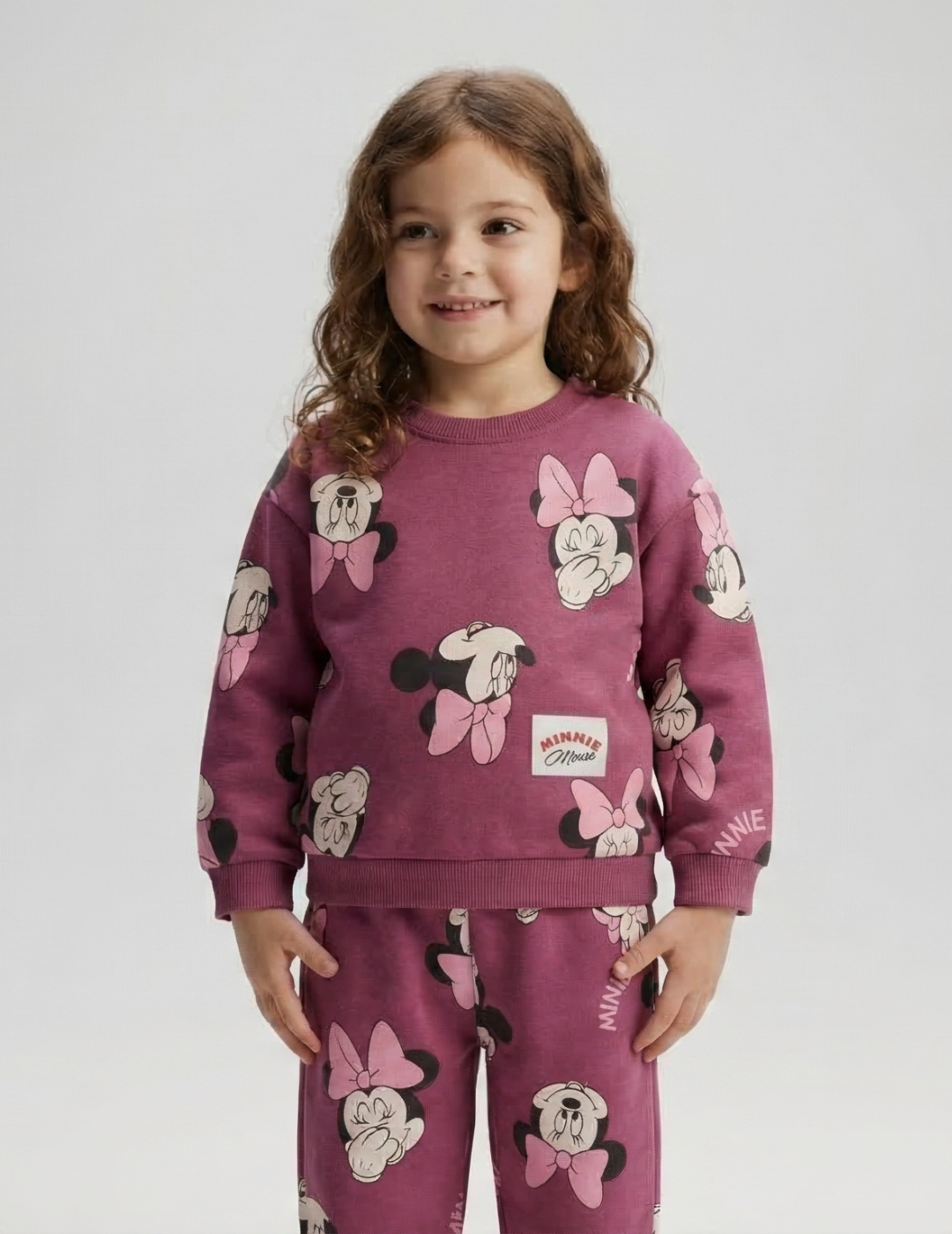 CONJUNTO SUDADERA MINNIE MORA