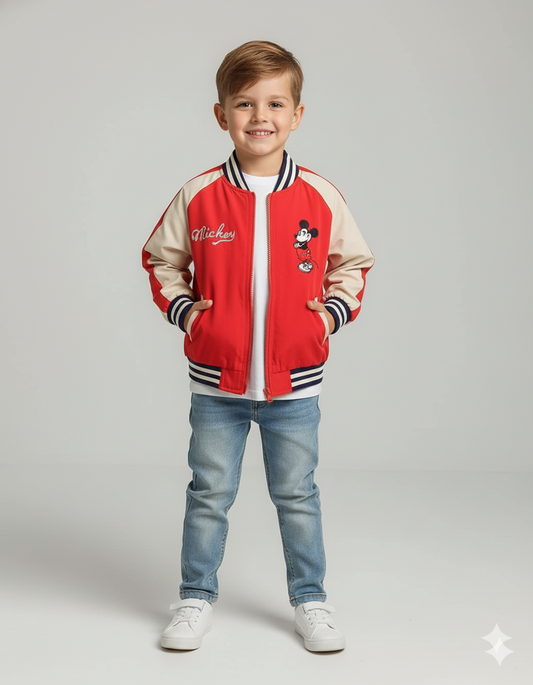 BEISBOLERA MICKEY ROJA