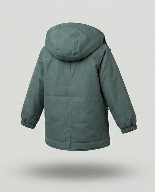 CHAQUETA IMPERMEABLE VERDE