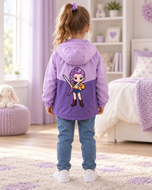 CHAQUETA IMPERMEABLE GUERRERAS KPOP