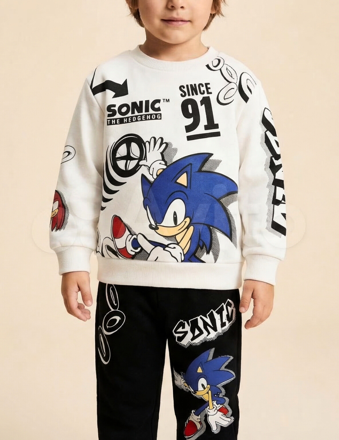 CONJUNTO SUDADERA SONIC
